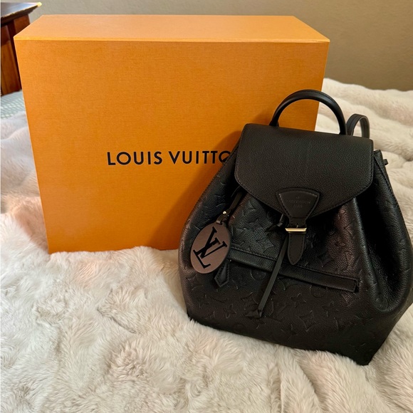Louis Vuitton Handbags - Louis Vuitton Montsouris PM Backpack in Empriente Noir